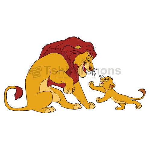 The Lion King T-shirts Iron On Transfers N4262